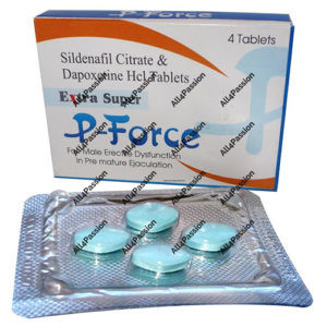 Extra Super P-force (citrato de sildenafil + dapoxetina)