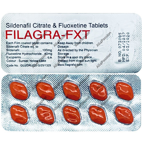Filagra FXT (sildenafil citrate + fluoxetine)