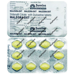 Malegra DXT Plus (citrato di sildenafil + duloxetina)