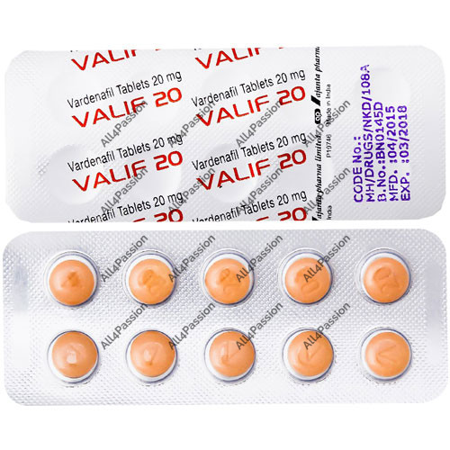 Valif 20 mg (vardénafil)