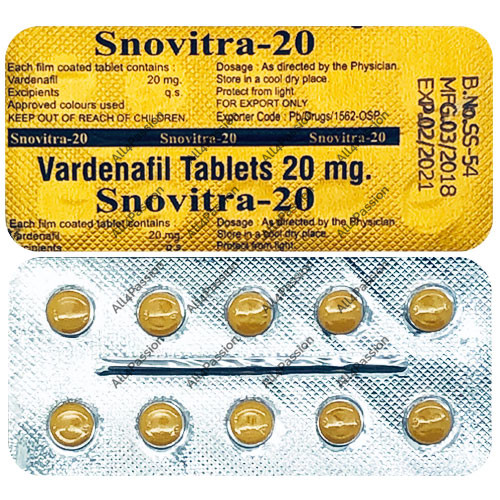 Snovitra-20 mg (vardenafilo)