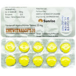 Zhewitrasoft-20 mg (vardenafilo)