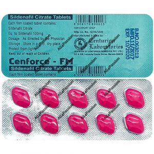 Cenforce FM 100 mg (citrate de sildénafil)