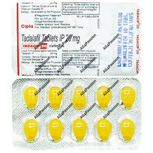 Tadacip 20 mg (tadalafil)