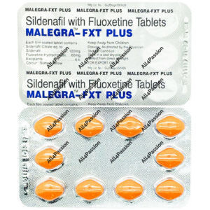 Malegra FXT Plus (citrato de sildenafil + fluoxetina)