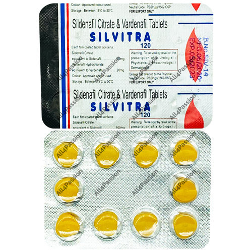 Silvitra (citrato de sildenafil + vardenafil)